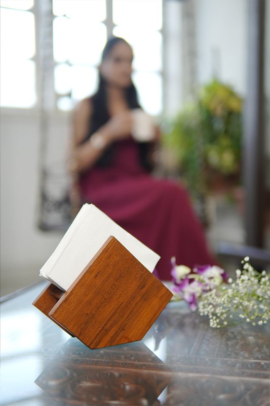 Nordic Gable Tissue Paper Holder