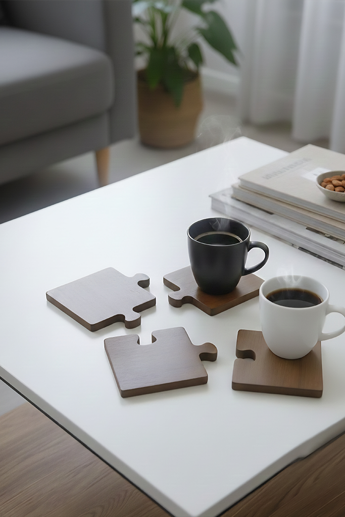 Jigsaw Coaster Set
