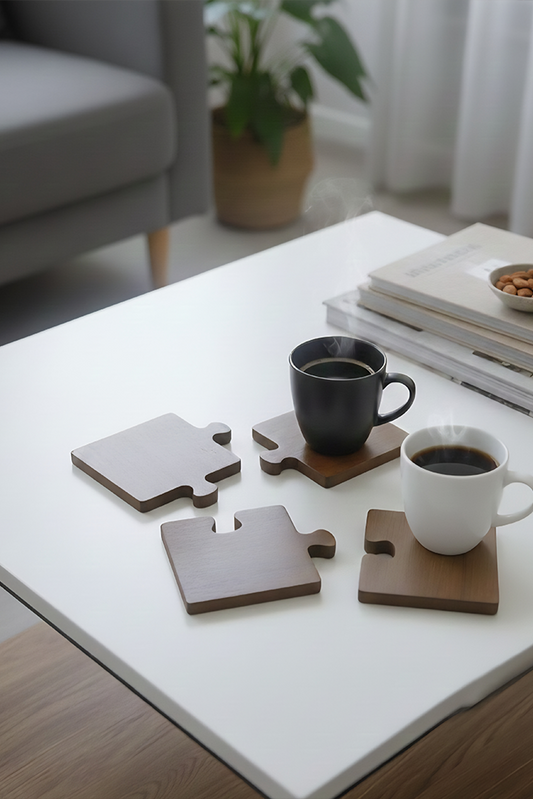 Jigsaw Coaster Set